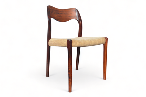 SET OF SIX J.L. MØLLER MODEL 71 DINING CHAIRS IN BRAZILIAN ROSEWOOD #1