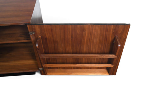 PAIR OF JOHN KAPEL NIGHTSTANDS IN WALNUT