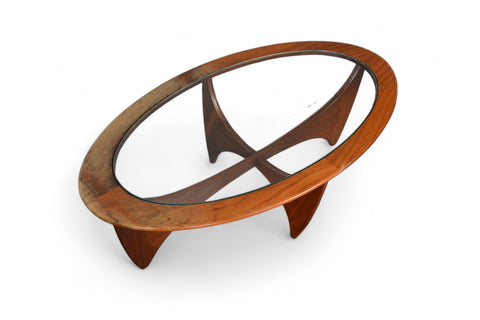 G PLAN OVAL ASTRO COFFEE TABLE #1