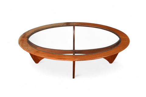 G PLAN OVAL ASTRO COFFEE TABLE #1