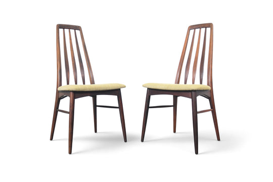 PAIR OF NIELS KOEFOED "EVA" HIGHBACK DINING CHAIRS IN ROSEWOOD