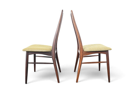 PAIR OF NIELS KOEFOED "EVA" HIGHBACK DINING CHAIRS IN ROSEWOOD