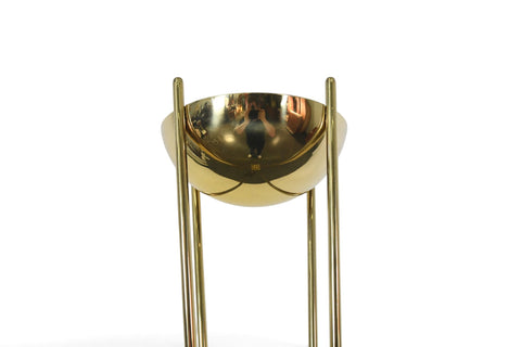 BRASS TORCHIER FLOOR LAMP BY RELUXE MILANO
