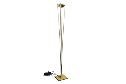 BRASS TORCHIER FLOOR LAMP BY RELUXE MILANO
