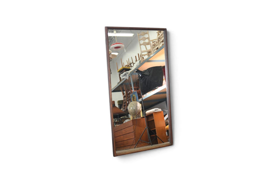 JOHN KAPEL TALL WALNUT FRAMED WALL MIRROR