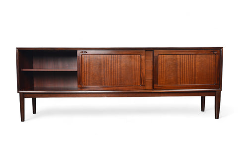 LARGE H.W. KLEIN CREDENZA IN MAHOGANY