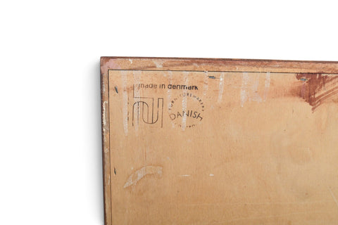 Vintage Carlo Jensen four drawer teak gentleman's chest, 1960s, view 7