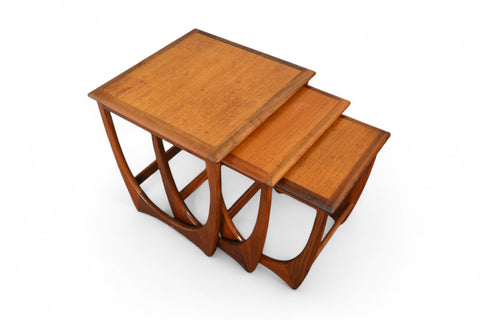 SET OF G PLAN ASTRO NESTING TABLES IN TEAK #2