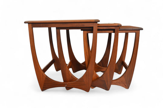 SET OF G PLAN ASTRO NESTING TABLES IN TEAK #2