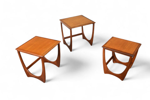 SET OF G PLAN ASTRO NESTING TABLES IN TEAK #2