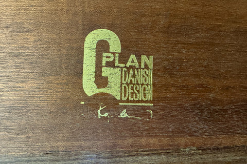 IB KOFOD LARSEN "DANISH RANGE" EXTENDABLE TEAK DINING TABLE #1