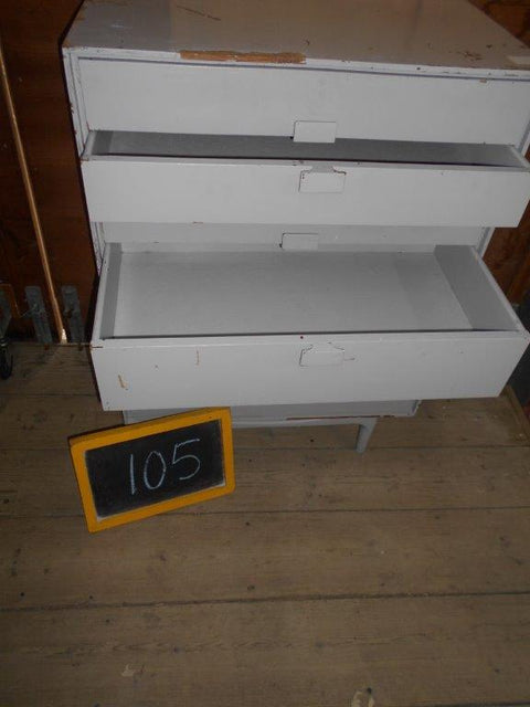 IB KOFOD LARSEN "DANISH RANGE" HIGHBOY DRESSER IN TEAK + AFROMOSIA