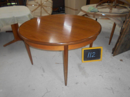 G PLAN FRESCO DINING TABLE IN TEAK WITH BUTTERFLY LEAF #2