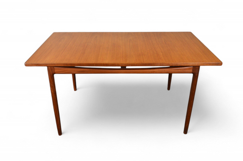 extendable teak dining table