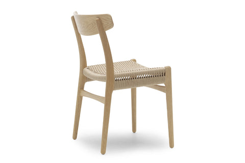 CH23 Chair - Oak Oil - Back