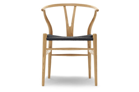 CH24 Wishbone Chair - Oak Oil / Black Cord