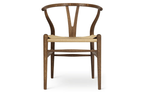 CH24 Wishbone Chair - Oak Smoked Oil / Natural Cord