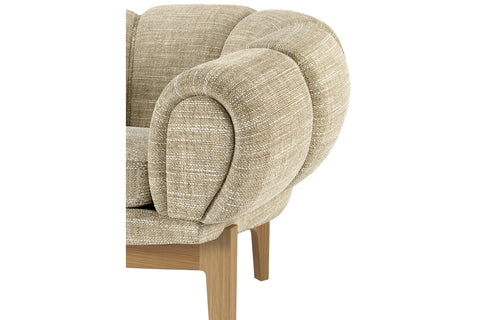 CROISSANT SOFA - 3-SEATER