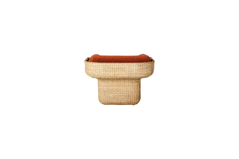 Basket Lounge Chair back view
