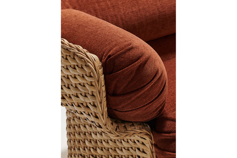 Basket Lounge Chair closeup