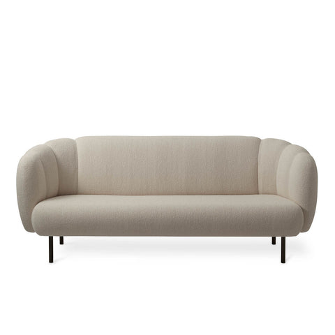 CAPE SOFA WITH STITCHES - 3 SEATER - CHARLOTTE HØNCKE