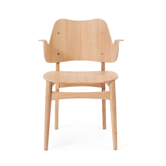 GESTURE DINING CHAIR - WHITE OILED OAK BY HANS OLSEN