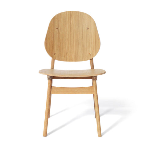 NOBLE DINING CHAIR - WHITE OILED OAK BY ARNE HOVMAND OLSEN