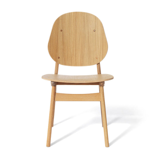 NOBLE DINING CHAIR - WHITE OILED OAK BY ARNE HOVMAND OLSEN