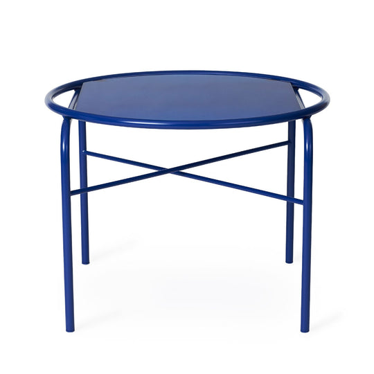 SECANT COFFEE TABLE BY SARA WRIGHT POLMAR - BLUE STEEL