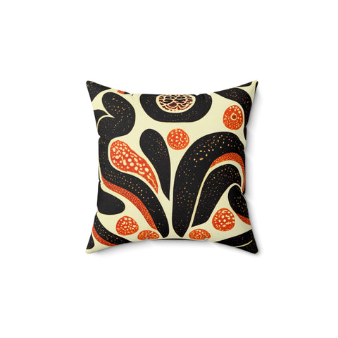 Paisley Tiki - Square Pillow