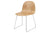 2D DINING CHAIR - UN UPHOLSTERED - SLEDGE BASE