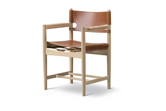 BØRGE MOGENSEN SPANISH DINING ARM CHAIR - MODEL 3238