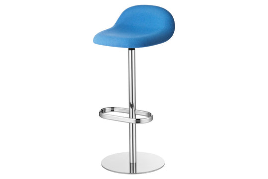 3D BAR STOOL - FULLY UPHOLSTERED - SWIVEL BASE