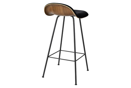 3D COUNTER STOOL - FRONT UPHOLSTERED - CENTER BASE