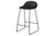 3D COUNTER STOOL - UN UPHOLSTERED - SLEDGE BASE
