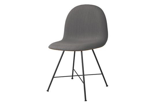 3D DINING CHAIR - FRONT UPHOLSTERED - CENTER BASE