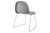 3D DINING CHAIR - FULLY UPHOLSTERED - SLEDGE BASE - STACKABLE