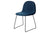 3D DINING CHAIR - FRONT UPHOLSTERED - SLEDGE BASE