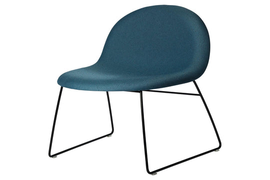 3D LOUNGE CHAIR - FULLY UPHOLSTERED - SLEDGE BASE
