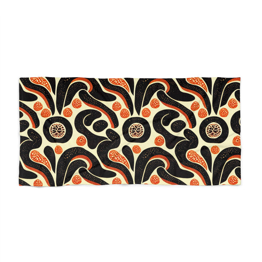 Paisley Tiki - Beach Towel