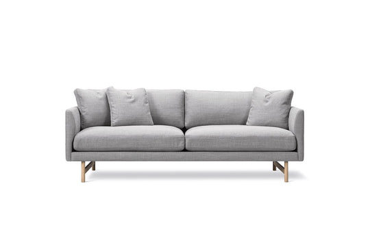 HUGO PASSOS CALMO SOFA 95 - 2-SEATER - WOOD BASE