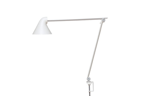 WHITE NJP TABLE LAMP WITH CLAMP