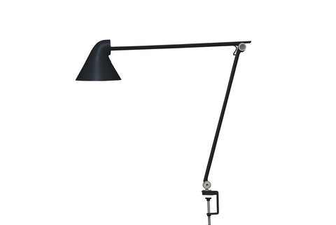 BLACK NJP TABLE LAMP WITH CLAMP