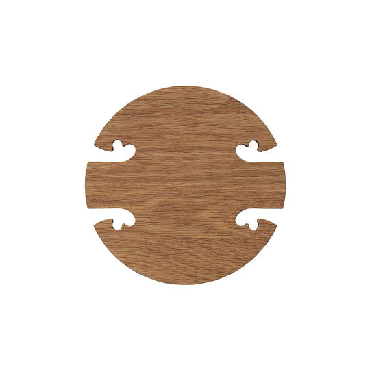 GOURMET WOOD TRIVET ROUND - BY GUNNAR CYRÉN