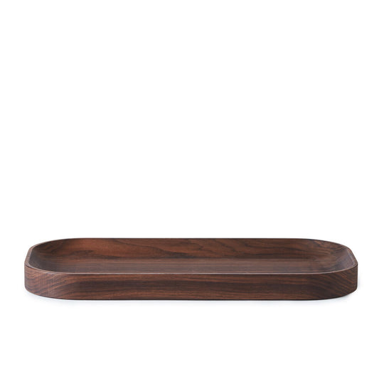 CARVED WOOD TRAY OVAL - BY WELLING / LUDVIK