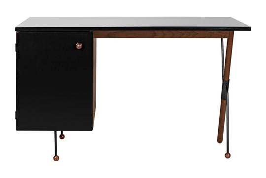 62 DESK IN WALNUT BY GRETA GROSSMAN