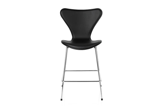ARNE JACOBSEN MODEL 3187 BARSTOOL FRONT UPHOLSTERED