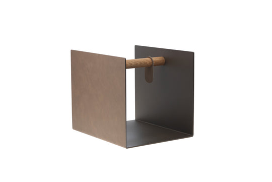 CONTAINER -LEATHER NUPO/ALU/OAK