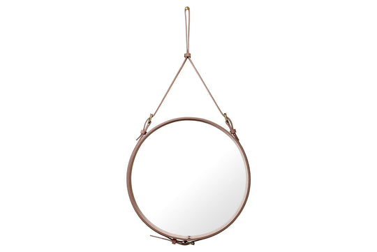 ADNET WALL MIRROR - CIRCULAR - ALCANTARA