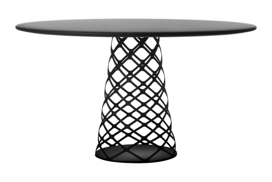 AOYAMA DINING TABLE - WHITE BASE - MEDIUM